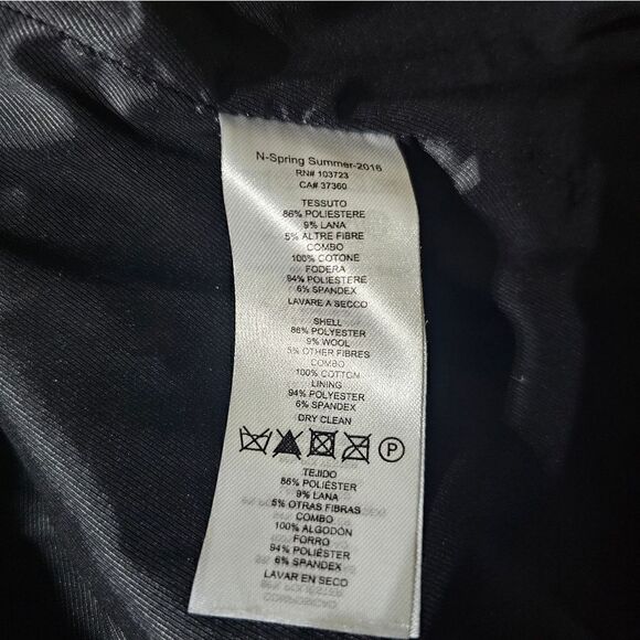 ARMANI EXCHANGE Denim Moto Jacket - Size Large - Picture 9 of 9